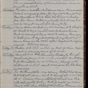 a page of handwritten text