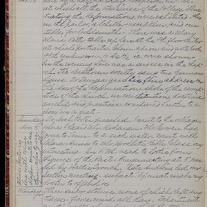 a page of handwritten text