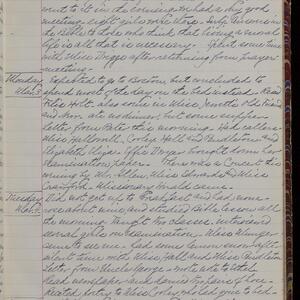 a page of handwritten text