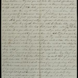 a page of handwritten text