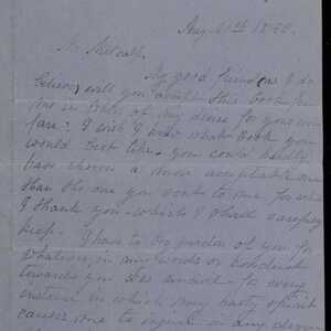 a page of handwritten text