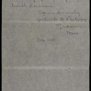 a page of handwritten text