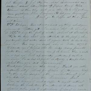 a page of handwritten text