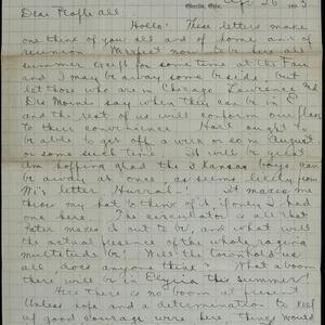 a page of handwritten text