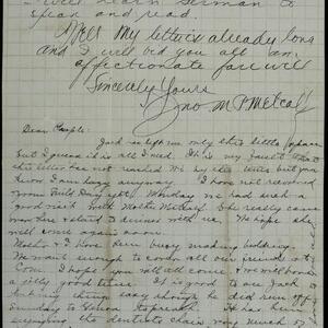 a page of handwritten text