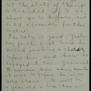 a page of handwritten text