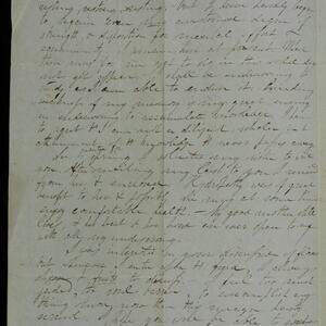 a page of handwritten text