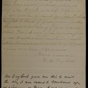 a page of handwritten text