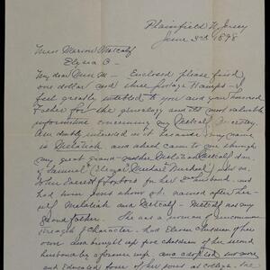 a page of handwritten text