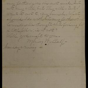 a page of handwritten text
