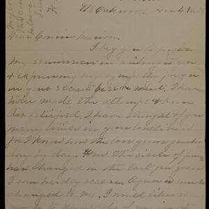 a page of handwritten text