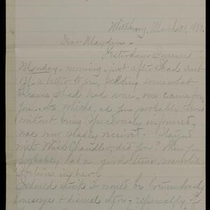 a page of handwritten text