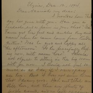 a page of handwritten text
