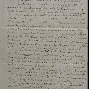 a page of handwritten text