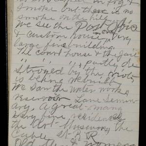 a page of handwritten text