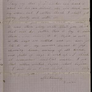 a page of handwritten text