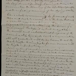 a page of handwritten text
