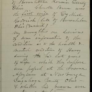 a page of handwritten text