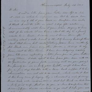 a page of handwritten text