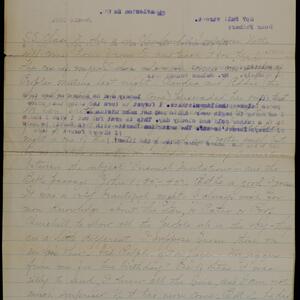 a page of handwritten text