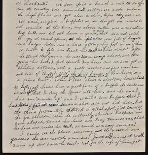 a page of handwritten text