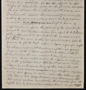 a page of handwritten text