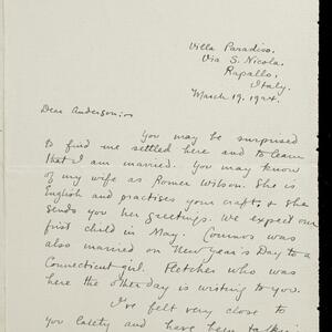 a page of handwritten text
