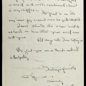 a page of handwritten text