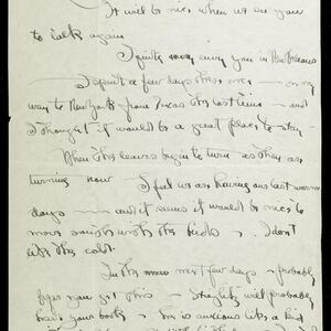 a page of handwritten text