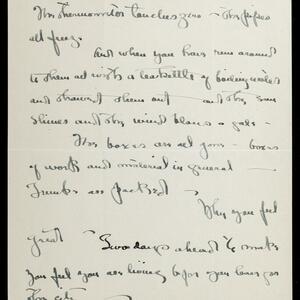 a page of handwritten text