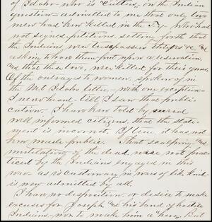 a page of handwritten text