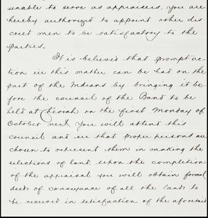 a page of handwritten text