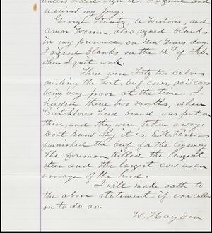 a page of handwritten text