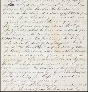 a page of handwritten text