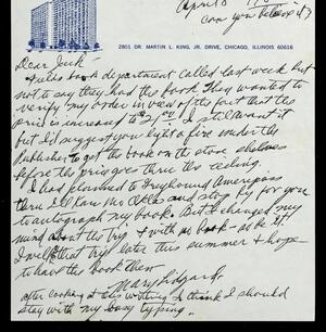 a page of handwritten text